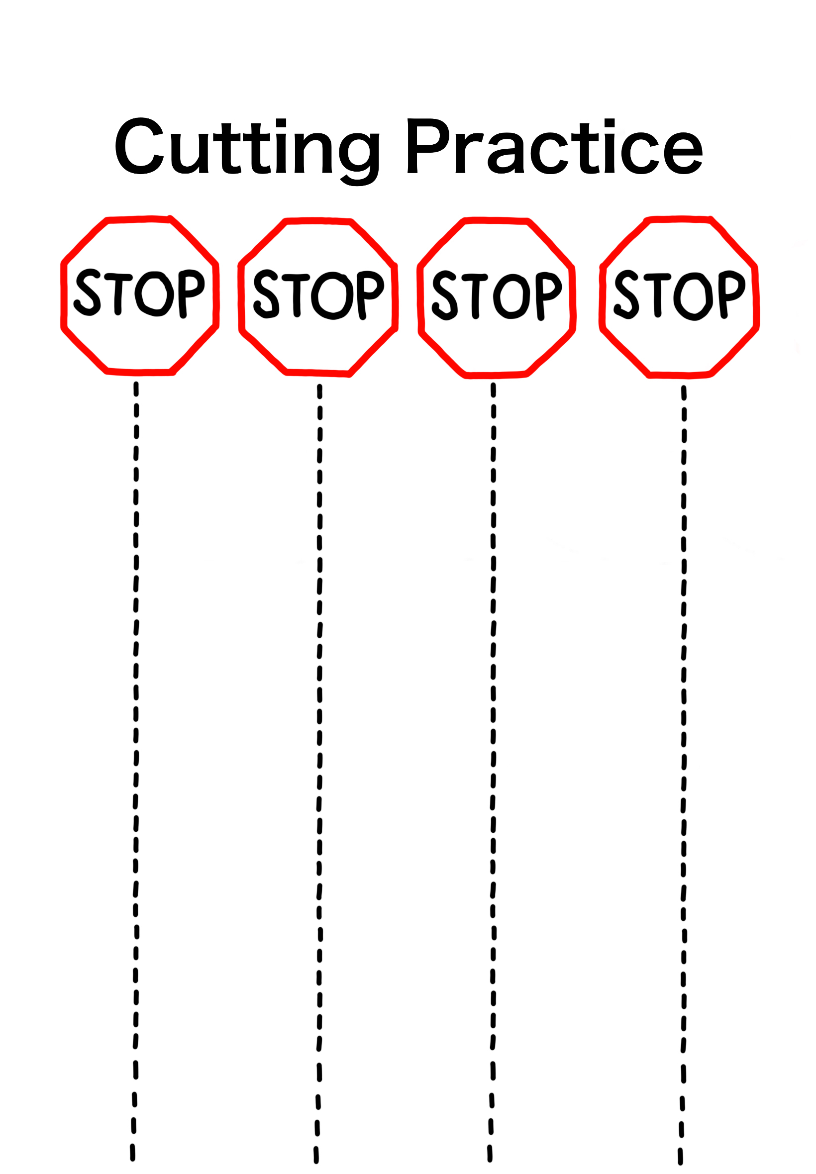 Cutting Stop Signs